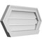 Ekena Millwork Half Round Surface Mount PVC Gable Vent: Functional, w/ 2"W x 2"P Brickmould Sill Frame, 24"W x 12"H GVPHR24X1203SF - alternate 4